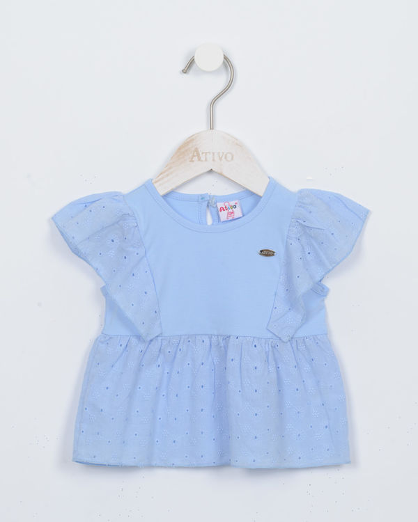 Picture of C1989 GIRLS CLASSIC EMBROIDERED TOP
